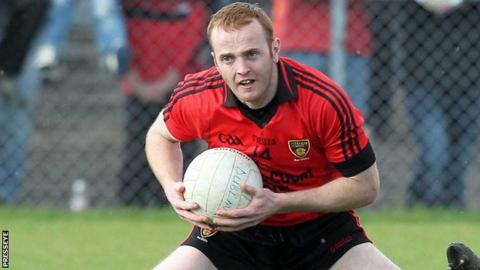 Benny Coulter is back at full-forward for Down