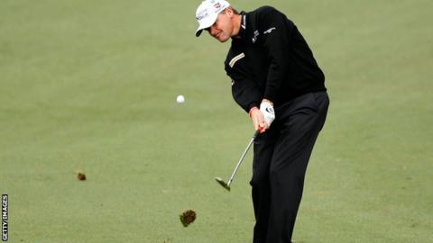 Scotland's Paul Lawrie at Augusta National