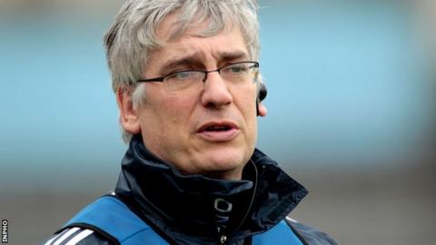 Cavan manager Val Andrews