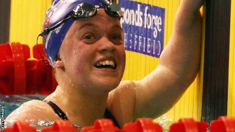 British swimmer Ellie Simmonds