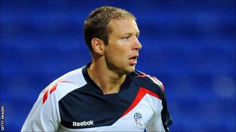 Bolton Wanderers defender Gretar Steinsson
