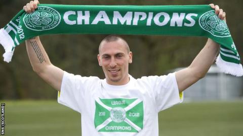 Celtic captain Scott Brown