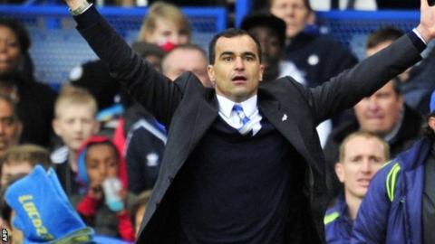 Wigan manager Roberto Martinez