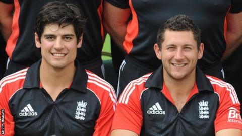Alastair Cook and Tim Bresnan