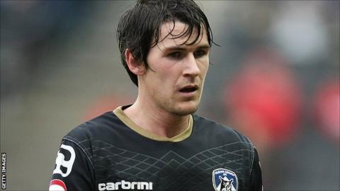 Oldham Athletic full-back Kieran Lee