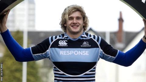 Glasgow warriors forward Richie Gray