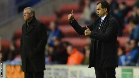 Wigan's Roberto Martinez