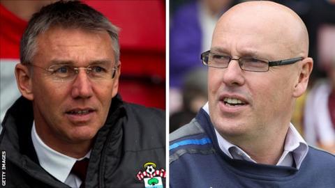 Nigel Adkins and Brian McDermott