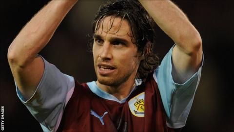 Burnley defender Michael Duff
