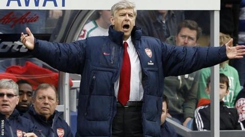 Arsenal manager Arsene Wenger
