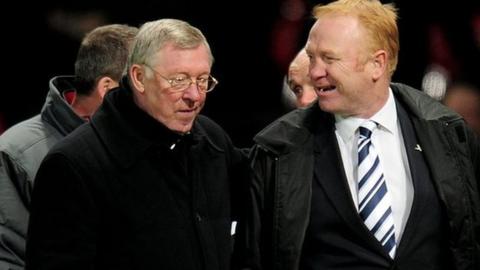 Sir Alex Ferguson and Alex McLeish