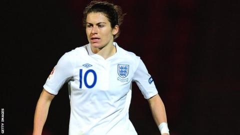 England international Karen Carney was twice on the scoresheet