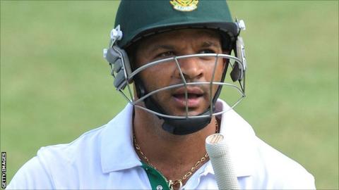 Lancashire batsman Ashwell Prince