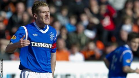 Rangers captain Steven Davis