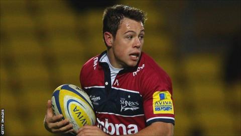 Sale Sharks full-back Rob Miller