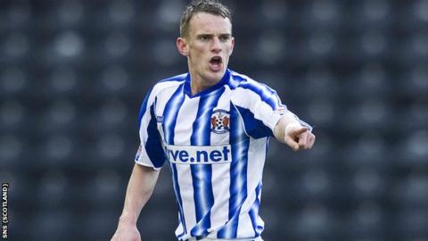 Kilmarnock forward Dean Shiels