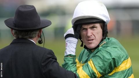 Tony McCoy was injured at the Grand National