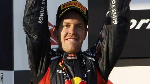 Red Bull's Sebastian Vettel