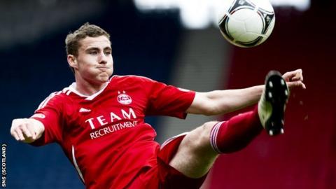 Aberdeen defender Clark Robertson