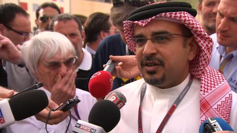 Bahrain crown prince Salman bin Hamad Al Khalifa