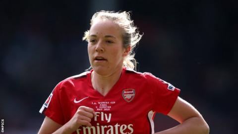 Arsenal's Gemma Davison