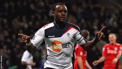 Bolton Wanderers midfielder Nigel Reo-Coker