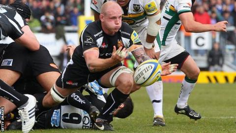 Exeter's James Scaysbrook