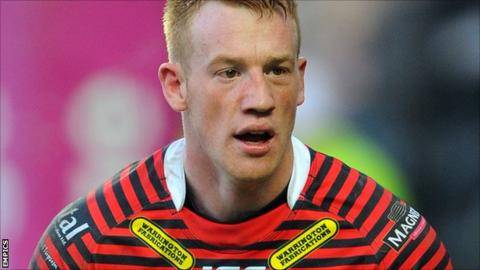 Warrington winger Chris Riley