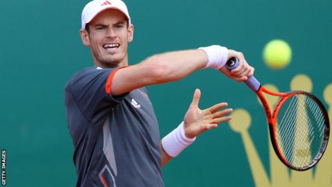 Andy Murray lost to Tomas Berdych in the Monte Carlo Masters last week