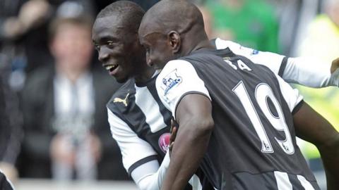 Demba Ba, Papiss Cisse