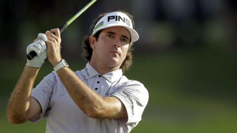 Master champion Bubba Watson prepares for the Zurich Classic