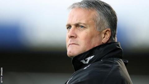 Micky Adams, manager of Port Vale