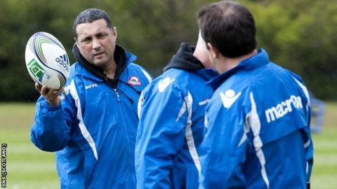 Edinburgh coach Michael Bradley