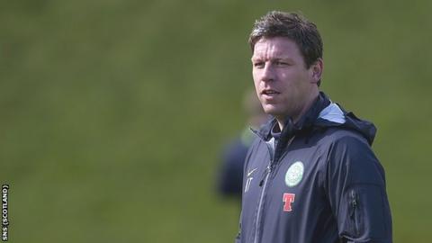 Celtic assistant manager Alan Thompson