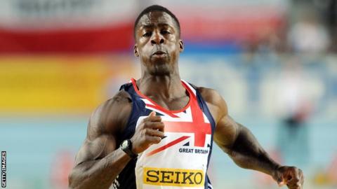 Sprinter Dwain Chambers