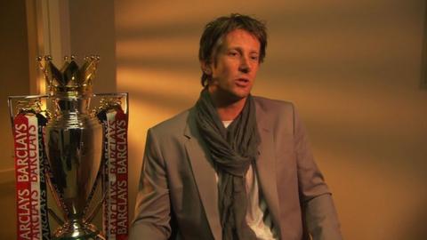 Former Manchester United goalkeeper Edwin van der Sar