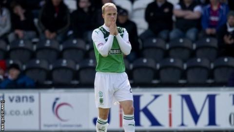 Griffiths was denied a penalty during the 1-0 defeat by St Mirren