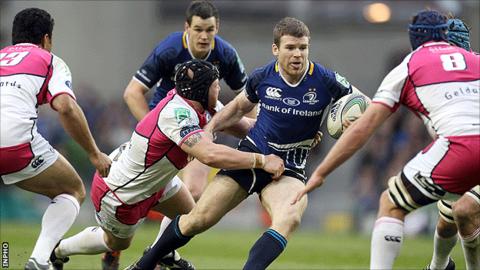 Gordon D'Arcy in action for Leinster