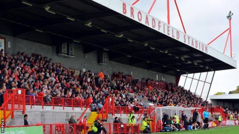 Crawley Town's Broadfield Stadium