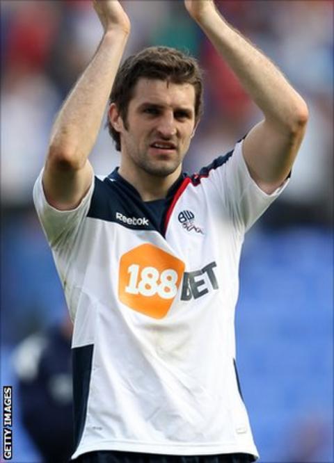 Bolton Wanderers defender Sam Ricketts