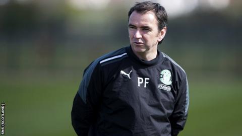 Hibernian manager Pat Fenlon
