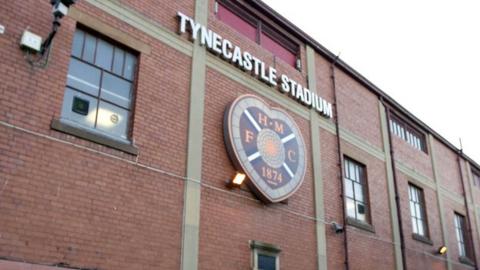 Tynecastle Stadium: home of Heart of Midlothian