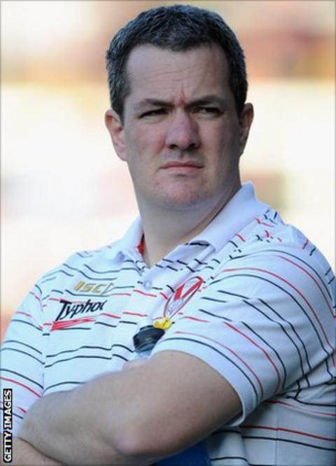 St Helens interim coach Mike Rush
