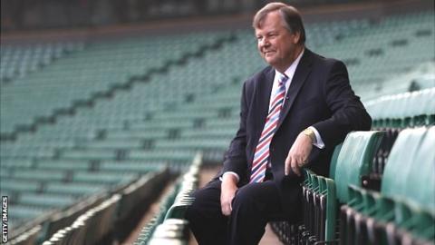RFU chief executive Ian Ritchie