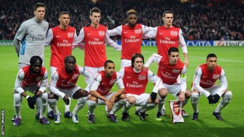 The Arsenal team