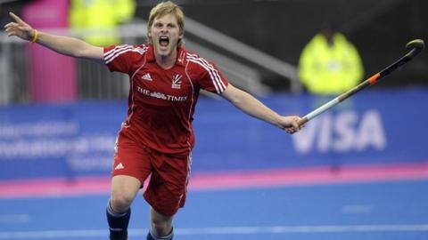 England's Ashley Jackson celebrates his goal