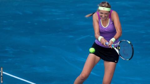 Victoria Azarenka beats Svetlana Kuznetsova at the Madrid Open