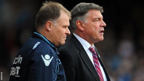 Neil McDonald and Sam Allardyce