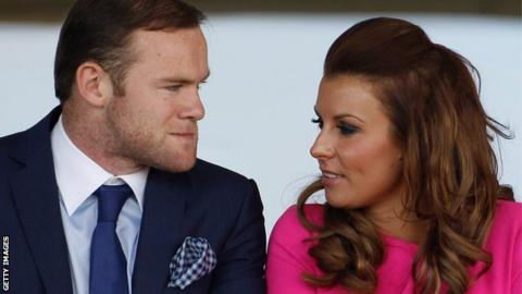 Wayne and Coleen Rooney at Aintree