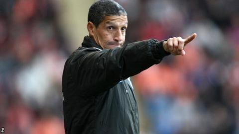 Blues boss Chris Hughton